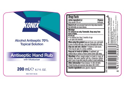Image Description (Konix 70 Antiseptic Hand Rub 200 mL)